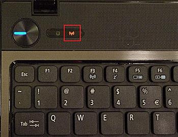 Phím nóng tắt mở chức năng wifi