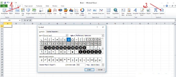cach-viet-dau-lon-hon-hoac-bang-trong-excel-word-nhanh-nhat