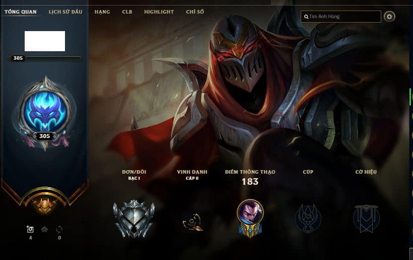 share acc lol