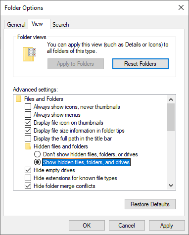 cach-hien-file-bi-an-trong-usb