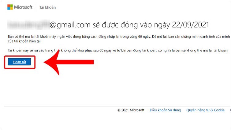 cách xoá tài khoản Microsoft trên Win 10