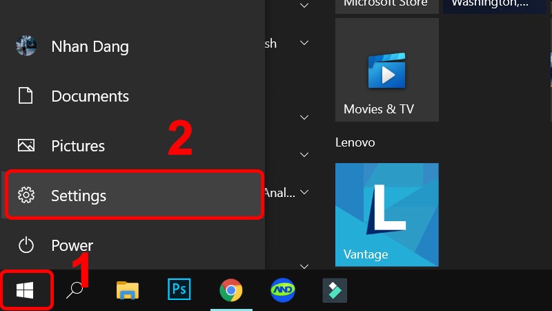 cách xoá tài khoản Microsoft trên Win 10