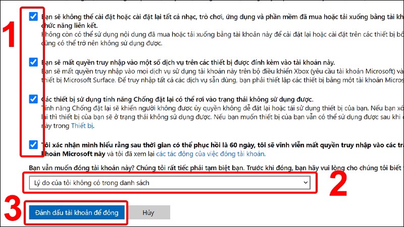 cách xoá tài khoản Microsoft trên Win 10