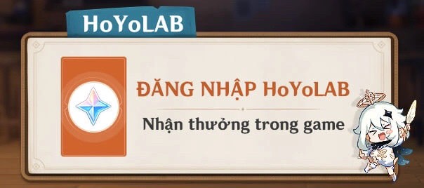 đăng nhập Genshin mỗi ngày