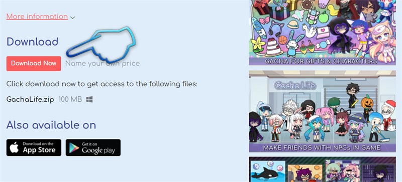 chơi game gacha life miễn phí không cần tải về