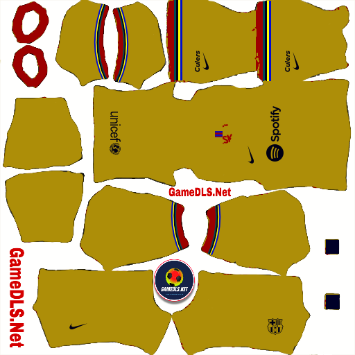 Barcelona 2023 away Kit DLS