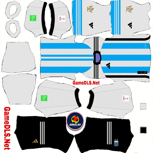HOME KIT ARGENTINA(black pants