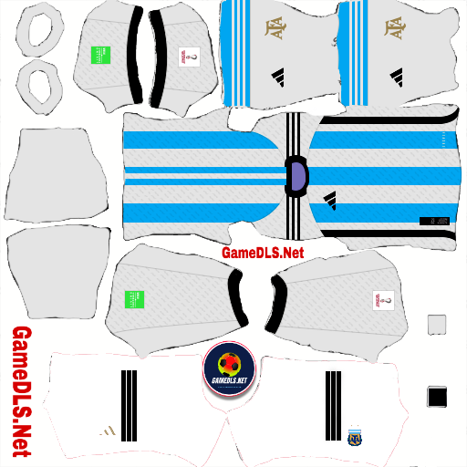 HOME KIT ARGENTINA(white pants)