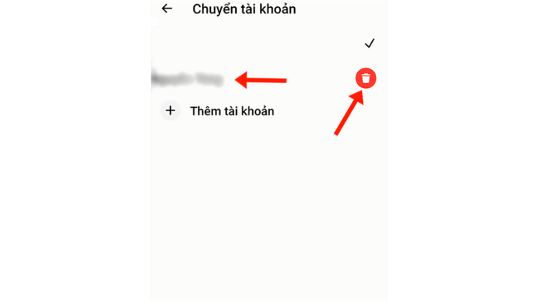 lỗi không gỡ được tài khoản messenger